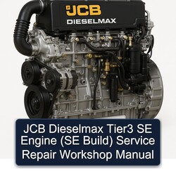JCB Dieselmax Tier3 SE Engine (se Build) Build Service Repair Workshop Manual PDF