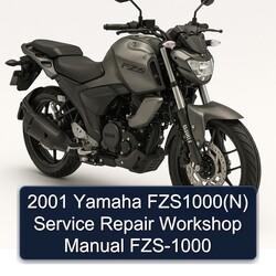 2001 Yamaha FZS Models Fzs1000(n) FZS-1000 Service Repair Workshop Manual PDF