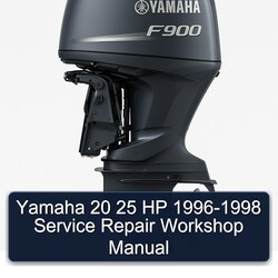 1996-1998 Yamaha 20 25 HP Service Repair Workshop Manual PDF