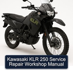 Kawasaki KLR 250 Service Repair Workshop Manual 