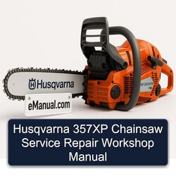 Husqvarna 357XP Chainsaw Service Repair Workshop Manual PDF