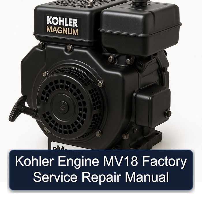 Kohler Magnum Models Engine MV18 Service Repair Workshop Manual PDF
