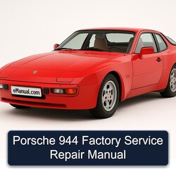 Porsche 944 Service Repair Workshop Manual PDF