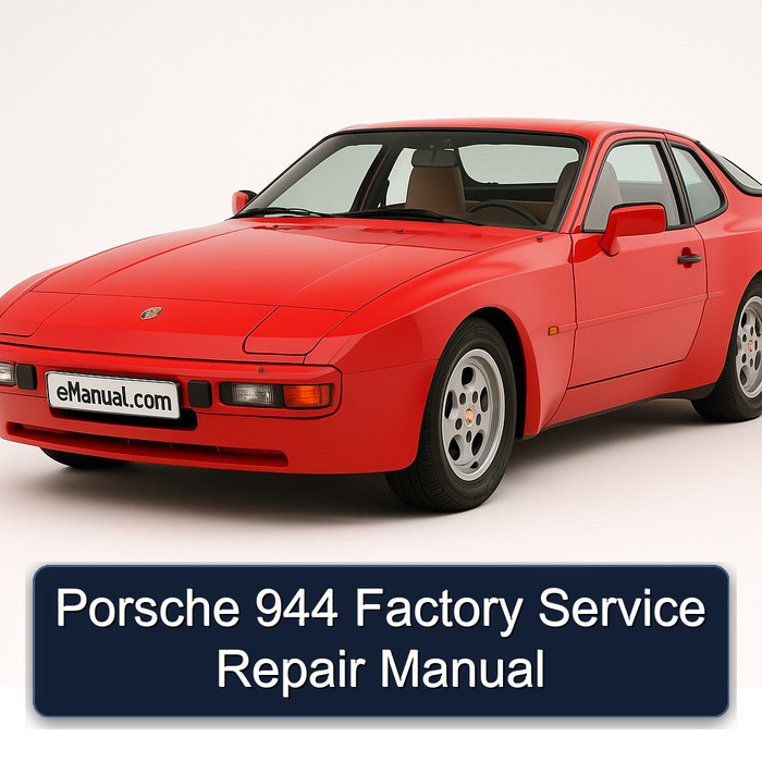 Porsche 944 Service Repair Workshop Manual PDF