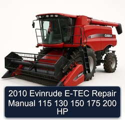 2010 Evinrude E-TEC 115 130 150 175 200 HP Service Repair Workshop Manual PDF