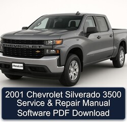 2001 Chevrolet Silverado 3500 Software Service Repair Workshop Manual PDF