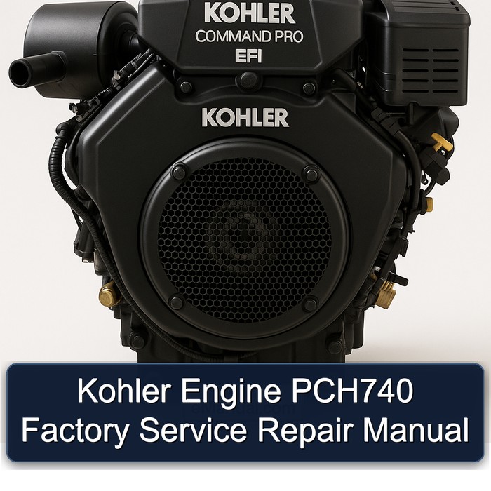 Kohler Command Pro EFI Models Engine PCH740 Service Repair Workshop Manual PDF