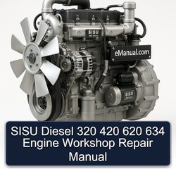 Sisu 634 Series Diesel 320 420 620 Engine Service Repair Workshop Manual PDF