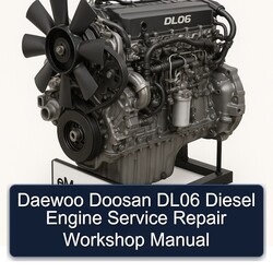 Daewoo Doosan DL06 Diesel Engine Service Repair Workshop Manual PDF