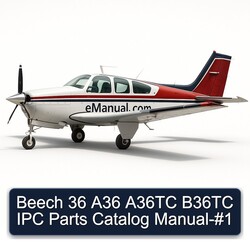Beech 36 A36 A36TC B36TC IPC Parts Catalog PDF
