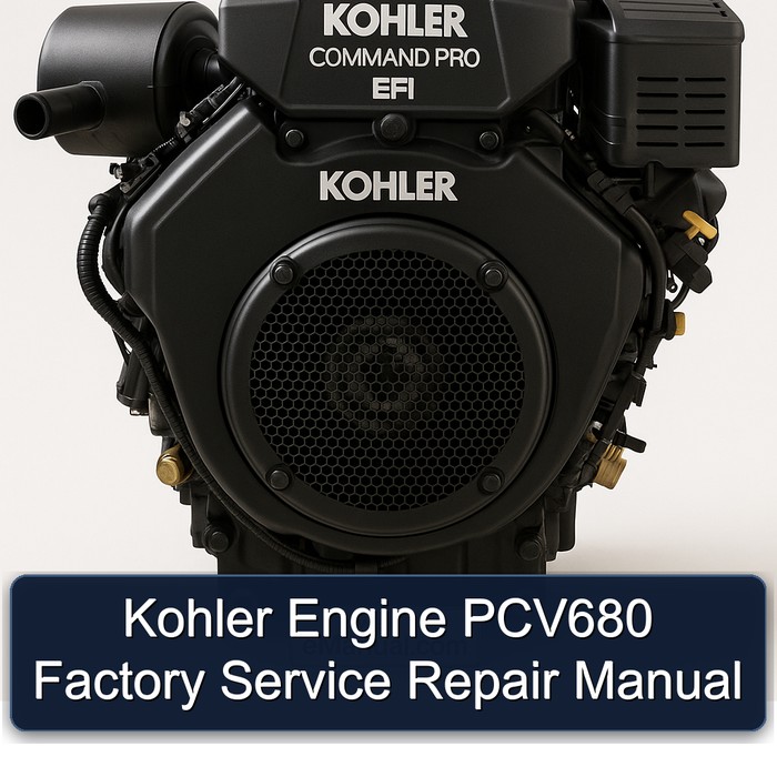 Kohler Command Pro EFI Models Engine PCV680 Service Repair Workshop Manual PDF
