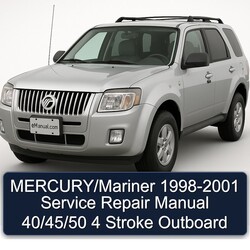 1998-2001 Mercury/mariner - 40/45/50 4 Stroke Outboard Service Repair Workshop Manual PDF