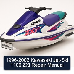1996-2002 Kawasaki JET-SKI 1100 Zxi Service Repair Workshop Manual PDF