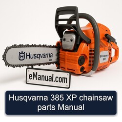 Husqvarna 385 XP Chainsaw Parts Catalog PDF