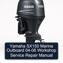 2004-2006 Yamaha SX150 Marine Outboard Service Repair Workshop Manual PDF