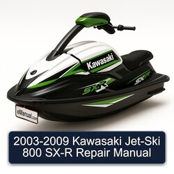 2003-2009 Kawasaki JET-SKI 800 SX-R Service Repair Workshop Manual PDF