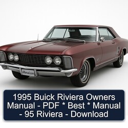 1995 Buick Riviera Owners - Best 95 Owner's Manual PDF