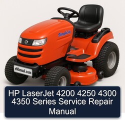 HP Laserjet 4200 4250 4300 4350 Series Service Repair Workshop Manual PDF