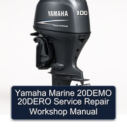 Yamaha Marine 20DEMO 20DERO Service Repair Workshop Manual PDF
