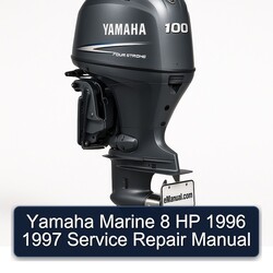 1996-1997 Yamaha Marine 8 HP Service Repair Workshop Manual PDF