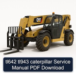 TL642 TL943 Caterpillar Service Repair Workshop Manual PDF