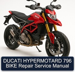 Ducati Hypermotard 796 Bike Service Repair Workshop Manual PDF