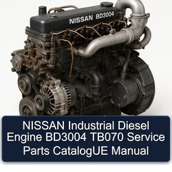 Nissan BD3004 Industrial Diesel Engine TB070 Parts Catalog PDF