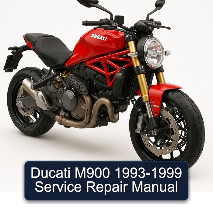 1993-1999 Ducati Monster M900 Service Repair Workshop Manual PDF