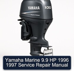 1996-1997 Yamaha Marine 9.9 HP Service Repair Workshop Manual PDF