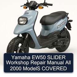 2000 Yamaha Slider EW50 All Models Covered Service Repair Workshop Manual PDF