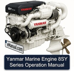 Yanmar Marine Engine 8SY Series Operation Service Repair Workshop Manual PDF