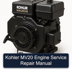 Kohler Magnum Models MV20 Engine Service Repair Workshop Manual PDF