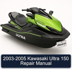 2003-2005 Kawasaki Ultra 150 Service Repair Workshop Manual PDF