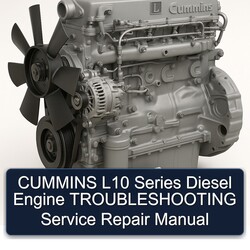 Cummins L Series L10 Diesel Engine TROUBLESHOOTING Service Repair Workshop Manual PDF