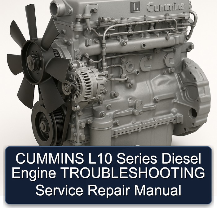 Cummins L Series L10 Diesel Engine TROUBLESHOOTING Service Repair Workshop Manual PDF