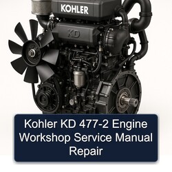 Kohler KD Series 477-2 Engine Service Repair Workshop Manual PDF