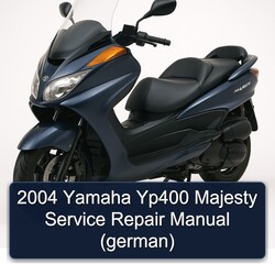 2004 Yamaha Majesty YP400 (GERMAN) Service Repair Workshop Manual PDF