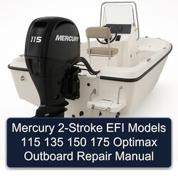 Mercury 2-stroke EFI Models 115 135 150 175 Optimax Outboard Service Repair Workshop Manual PDF