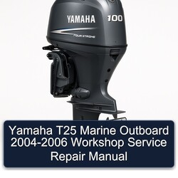 2004-2006 Yamaha T25 Marine Outboard Service Repair Workshop Manual PDF