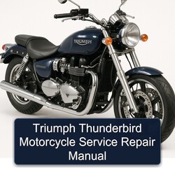 Triumph Thunderbird Motorcycle Service Repair Workshop Manual PDF