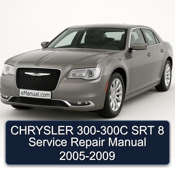 2005-2009 Chrysler 300C 300- SRT 8 Service Repair Workshop Manual PDF