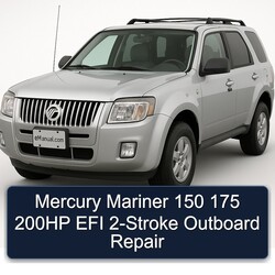 Mercury Mariner 150 175 200HP EFI 2-stroke Outboard Service Repair Workshop Manual PDF