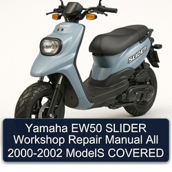 2000-2002 Yamaha Slider EW50 All - Models Covered Service Repair Workshop Manual PDF