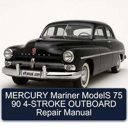 Mercury Mariner Models 75 90 4-stroke Outboard Service Repair Workshop Manual PDF