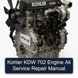 Kohler KDW Models 702 Engine All Service Repair Workshop Manual PDF