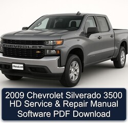 2009 Chevrolet Silverado 3500 HD Software Service Repair Workshop Manual PDF