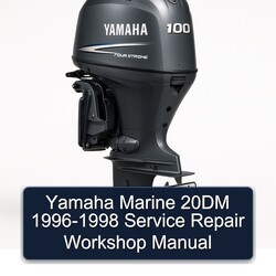 1996-1998 Yamaha Marine 20DM Service Repair Workshop Manual PDF