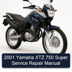 2001 Bajaj Super Yamaha XTZ 750 Service Repair Workshop Manual PDF