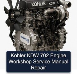 Kohler KDW Models 702 Engine Service Repair Workshop Manual PDF