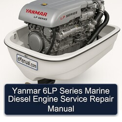 Yanmar 6LP Series Marine Diesel Engine Service Repair Workshop Manual PDF